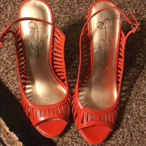Heels Jessica Simpson orange